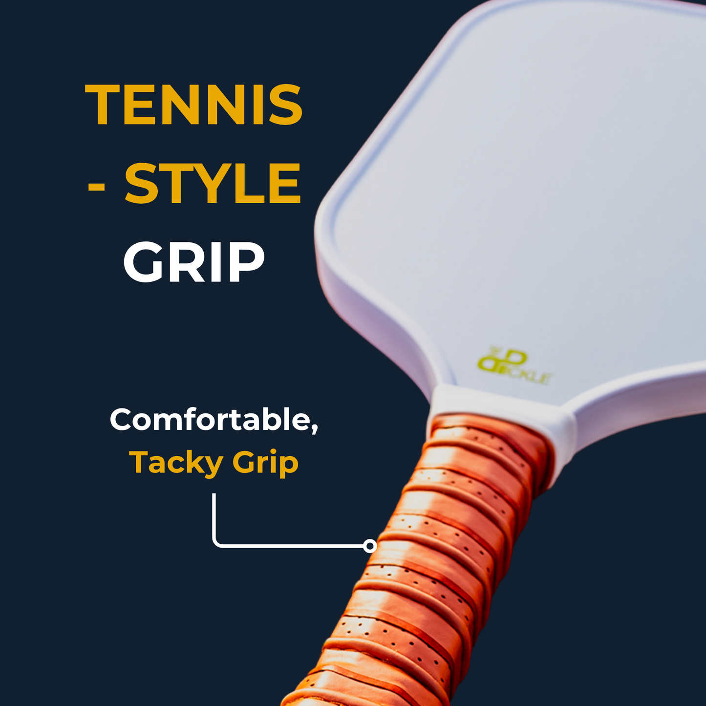 Pickle One Carbon Fiber Pickleball Paddle – Lightweight, 16mm